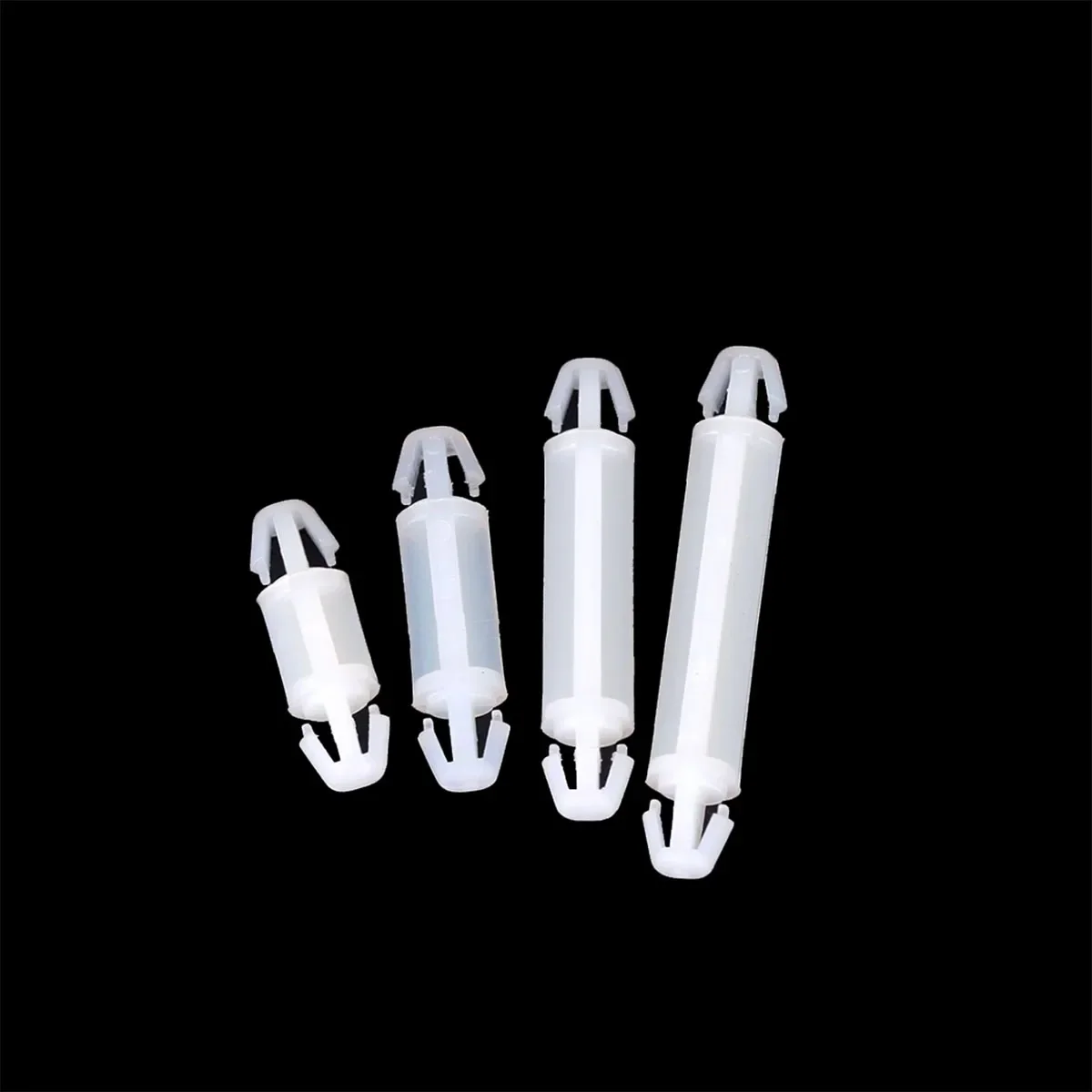 

Nylon Double Head Buckle Isolation Column Pc Circuit Board Plastic Bracket Aircraft Head Fixing Column