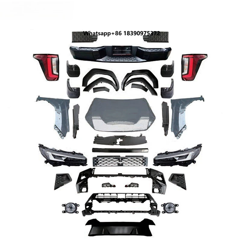 Premium Heavy Duty ABS Full Body Kit Exterior Upgrade Protection Set for 2026  Hilux Travo Pickup Off-Road Tuning