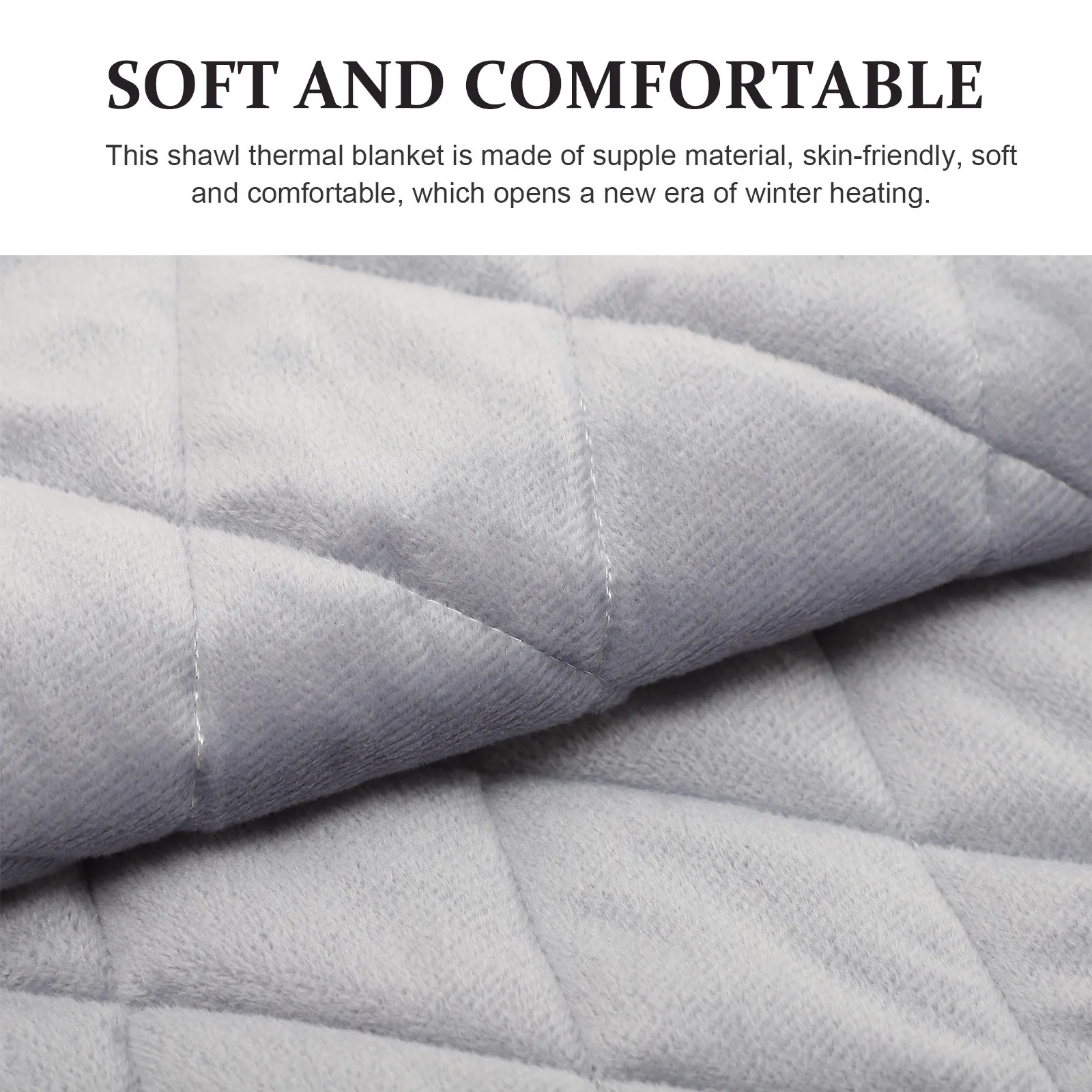 التدفئة الكهربائية USB بطانية دافئة للمنزل مكتب سرير صغير محمول بطانية ساخنة الشتاء قابلة لإعادة الاستخدام