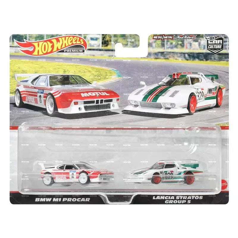 Original Hot Wheels Premium Car Culture Diecast 1:64 Voiture Nissan Skyline BMW Lamborghini Ford Lancia Kid Boy Toy for Children