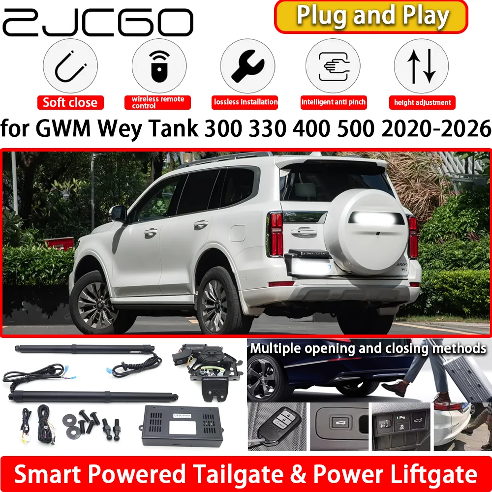 

for GWM Wey Tank 300 330 400 500 2020-2026 OEM Automatic Electric Powered Tailgate Power Liftgate Tail Gate Lift Kit System