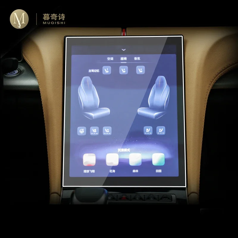 Para Red Banner H5 2023 película de navegación GPS para coche pantalla LCD película protectora de vidrio templado película antiarañazos accesorios reinstalación