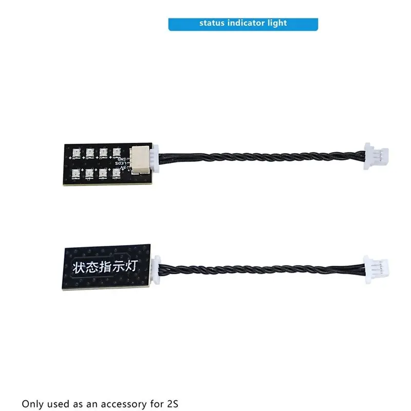 AT82-2S Brushless PTZ Gimbal Parts Programmable Light Strip LED Status Indicator USB Adapter Cable For FPV