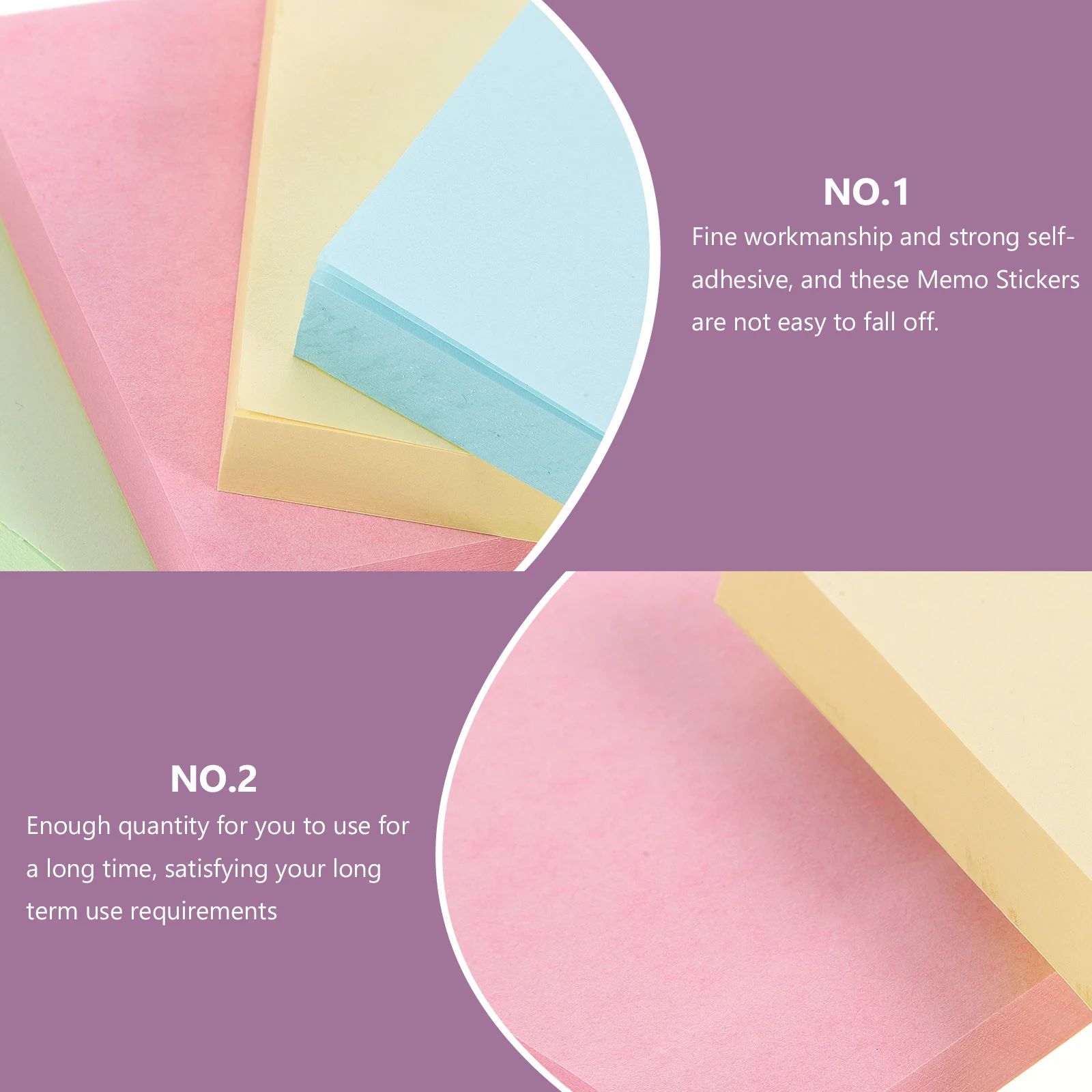 8 шт. многофункциональные блокноты квадратной формы самоклеящиеся наклейки для заметок для офиса, школы, дома, повседневного использования, портативная разрываемая бумага