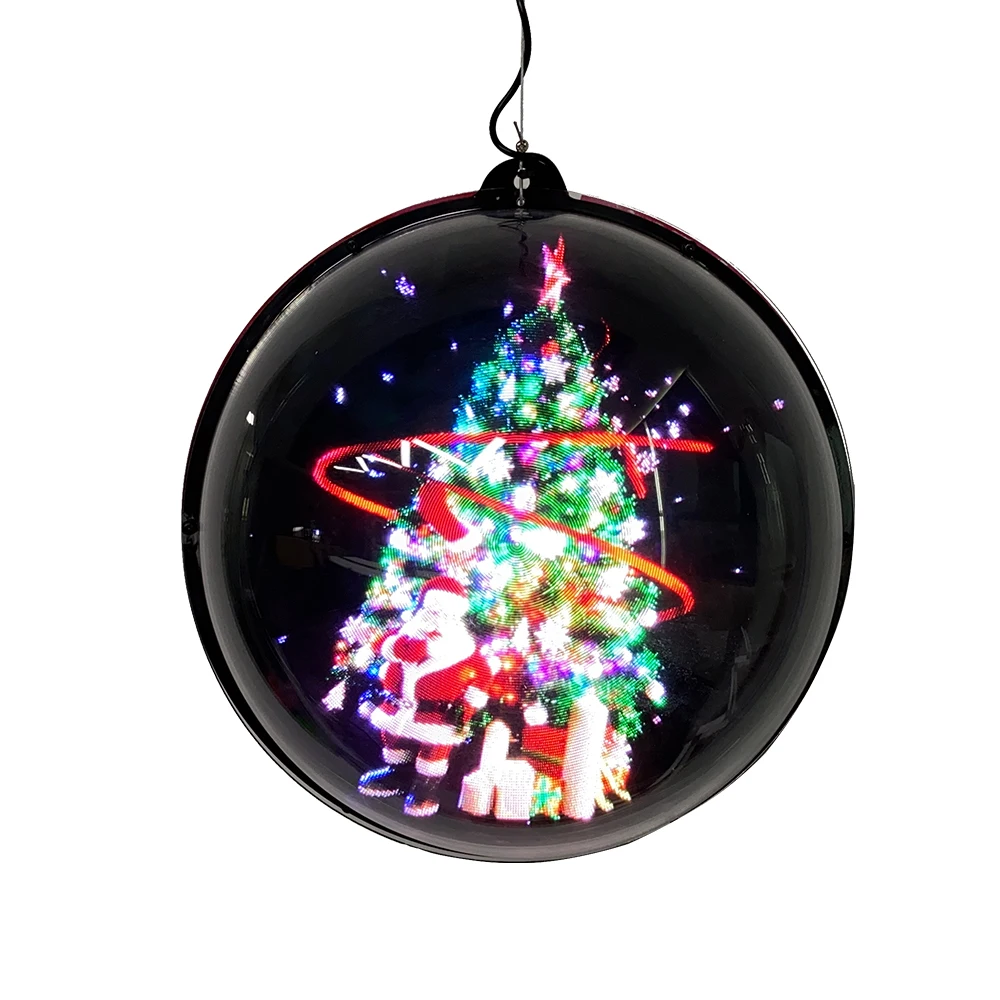 China Manufacturer 3D Hologram Christmas ball Holographic Projector Christmas ball