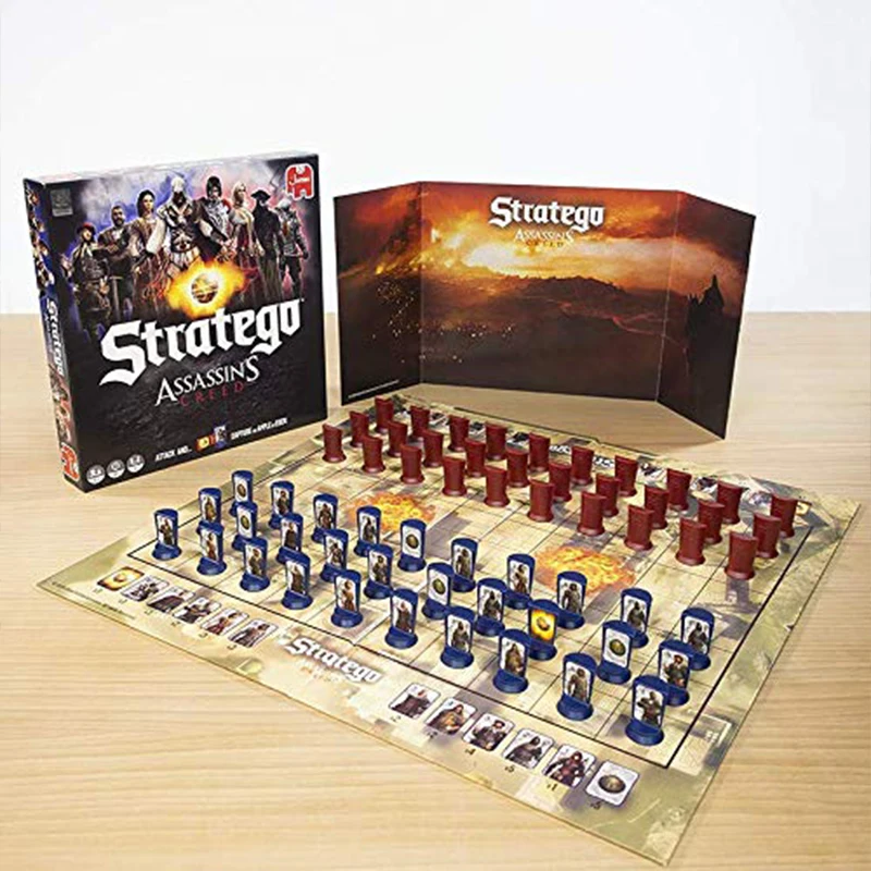 Juego de mesa de estrategia Original Jumbo Stratego, juego de mesa familiar, juego de entretenimiento nocturno, colección familiar, para fiesta, de Freddy, Mysterium