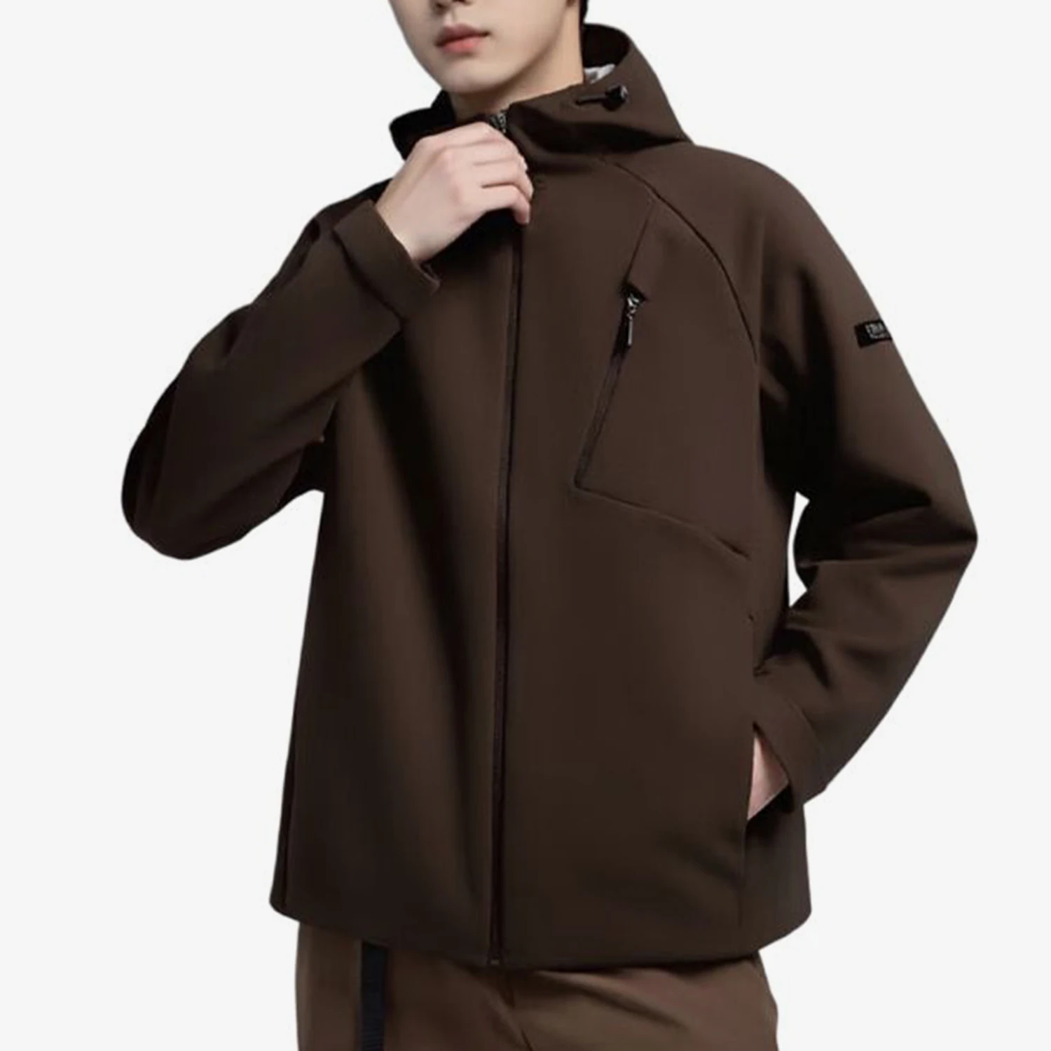 Adidas genuine Spring and Autumn men's zipper retro simple outdoor jacket KG8960