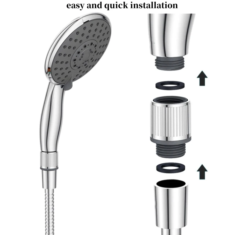Shower Water Flow Regulator Water Pressure Control Restrictor Control Valve Shower Head Arm Diverter For Bathroom Accessories