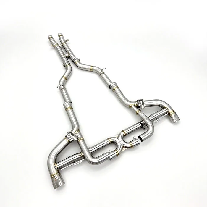 

Выхлопная система Catback из нержавеющей стали для GTS/GT(C190) 4.0T 2015- (прямая выхлопная труба)