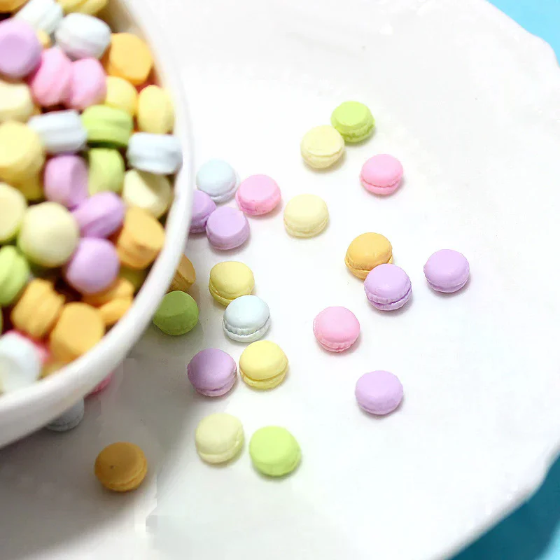 Macaron Doll Toys Dollhouse Miniature for Kitchen Mini 12pcs/lot 1/12 Food High Quality Durable Material Easy to Use
