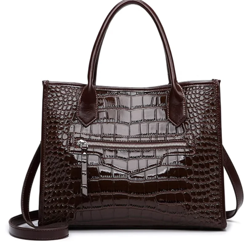 

Real leather bag 2026 new versatile casual temperament bag luxury handbag women's bag casual shoulder crossbody bag trend