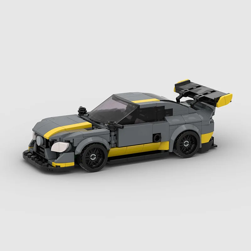 

C63 competitive sports car race moc compatible Lego small particles educational assembly children's building toys cross-border