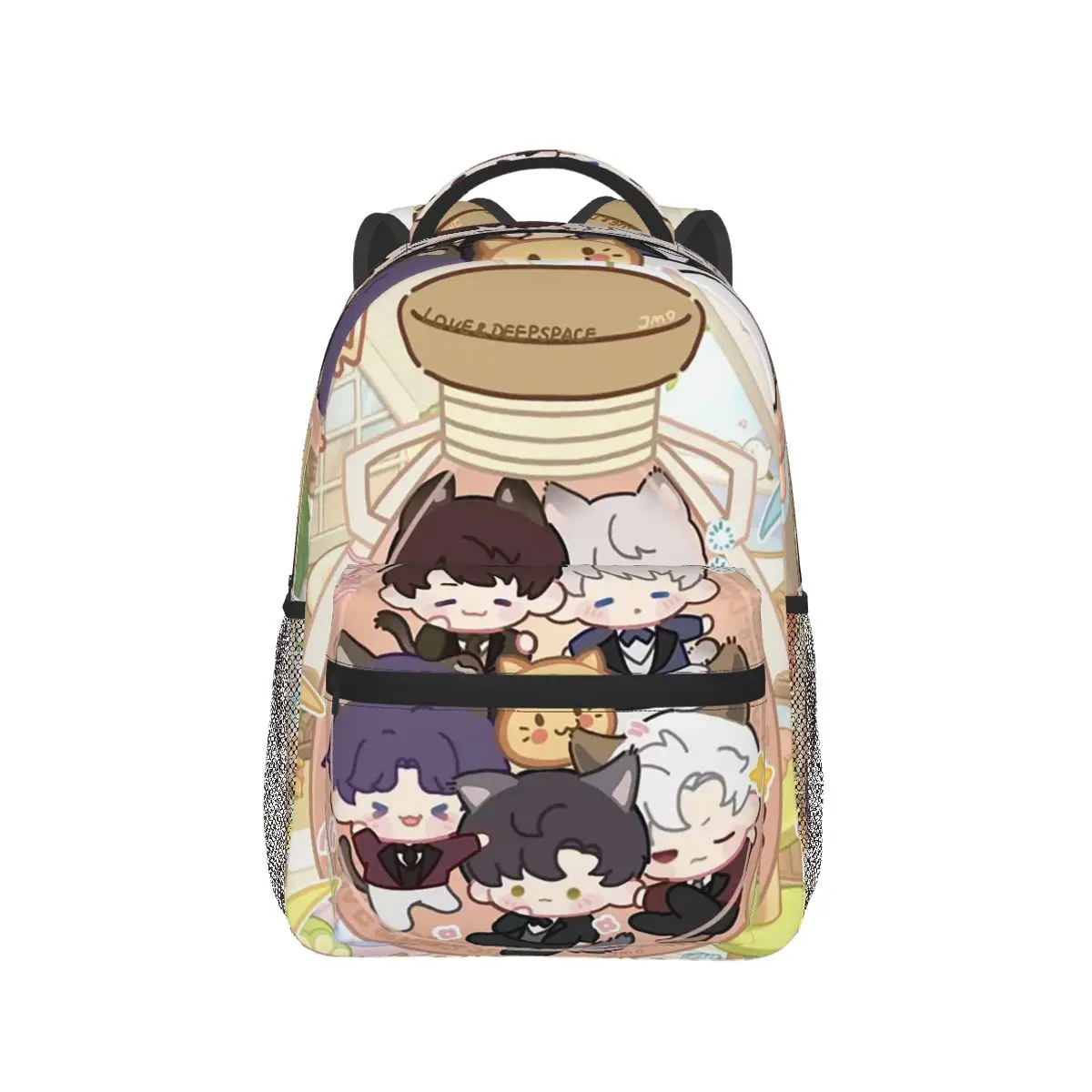 

Cartoon Love And Deepspace Game Backpack Hot Sale Daypack Large Capacity Children BookBag School Bag Shoulder Bags for Men Women
