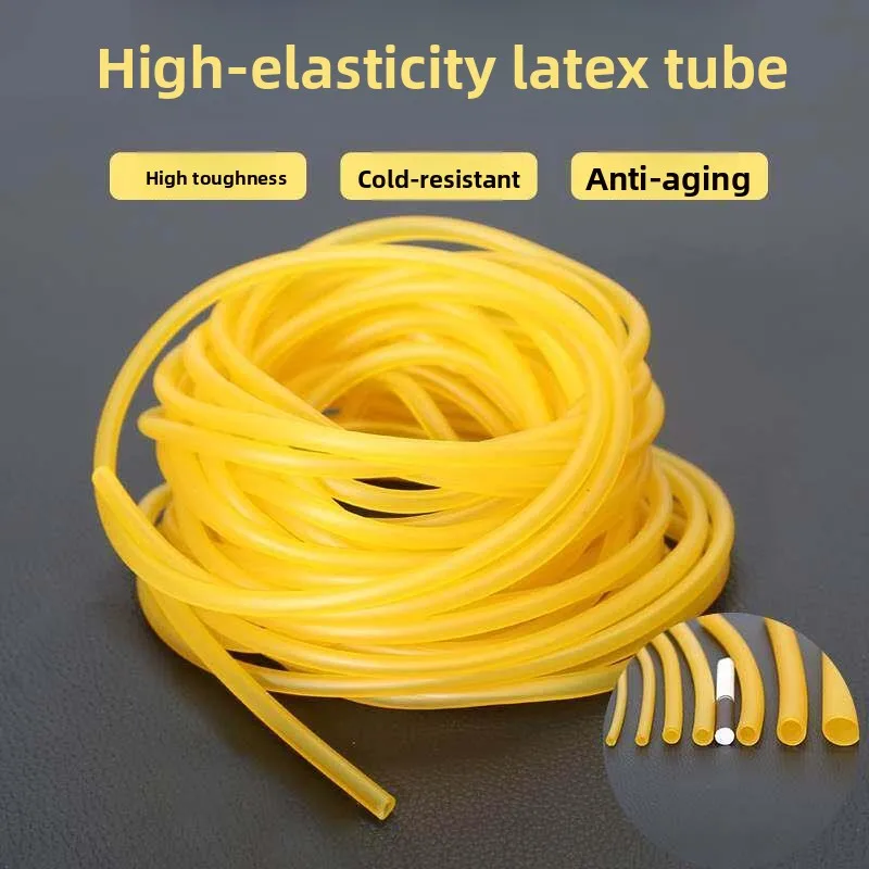 High Elasticity Durable Large Size Silicone Hair Ties Office Supplies Latex Bands Leather Elastic Bands Binding Straps