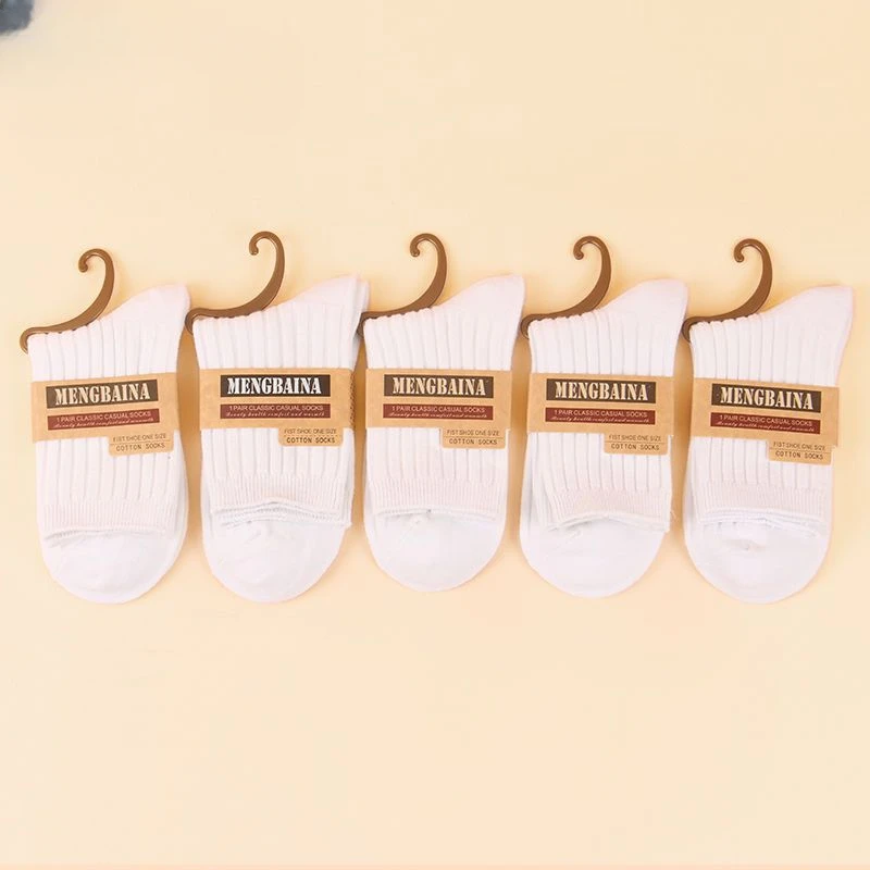 2023 Autumn Winter New Women Long Socks Mid-calf Deodorization Hosiery Thicken Warm Stockings Fashion Casual Sport Hose