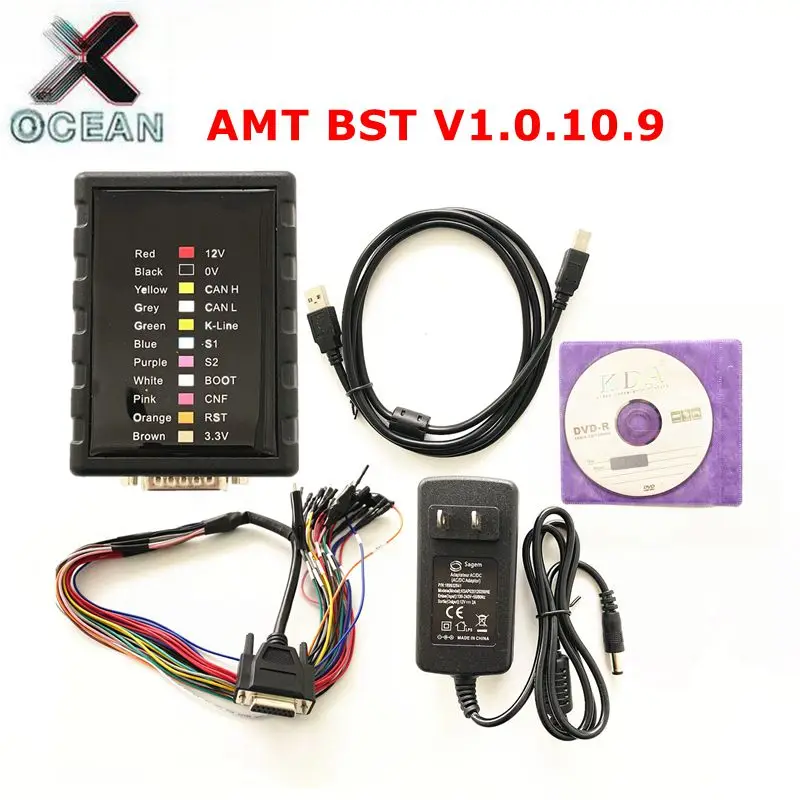 

Newest ECU Reading&Writing Upgrade Tool AMT BST Universal Service Tool V1.0.10.9 For BMW/Benz/VOLVO/VAG/OPEL