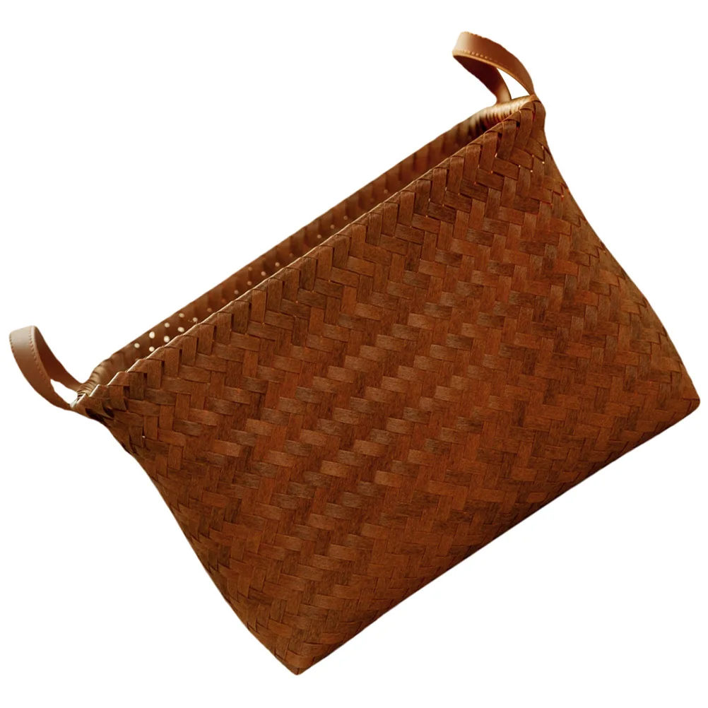 سلة تخزين سلة الغسيل منظم محمول كبير منسوج مع مقبض لتخزين غرفة النوم والحمام والحضانة متعدد الوظائف #6