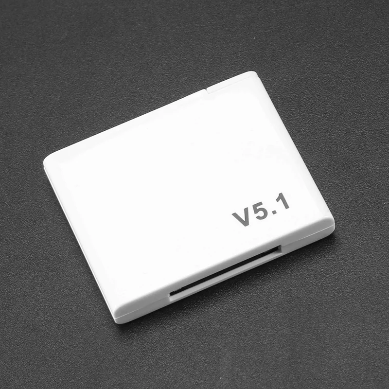 30 Pin Bluetooth 5.1 Audio Receiver A2DP Music Mini Wireless Adapter For 30Pin Jack Analog Speaker White