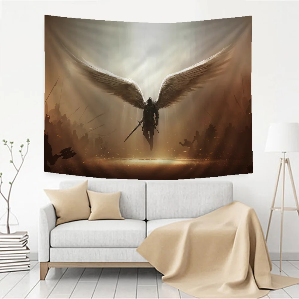 D-Diablo Anime Tapestry for Living Room Home Dorm Decor Home Decor