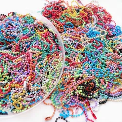 Porte-clés de perles boule bricolage, étiquette à main, connecteur d'étiquette, bracelet, bijoux de poupées, accessoires exécutifs, vente en gros, 50 pièces, 80 pièces, 11.5mm