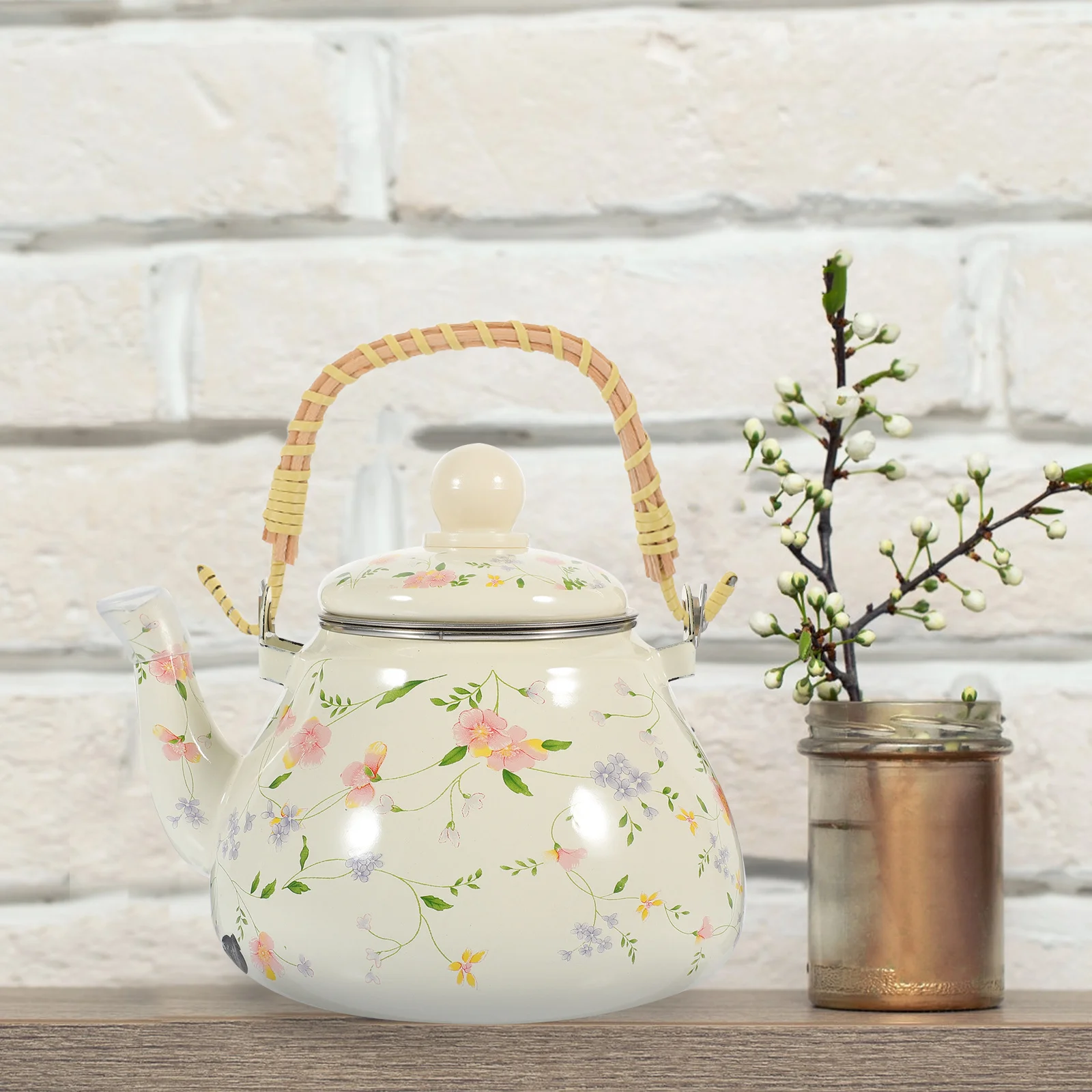 

2Pcs Eco Friendly Bamboo Teapot Handle Replacement Rustic Charm for Ceramic Pots Kettle Grip Accessories Whistling Kettle Handle