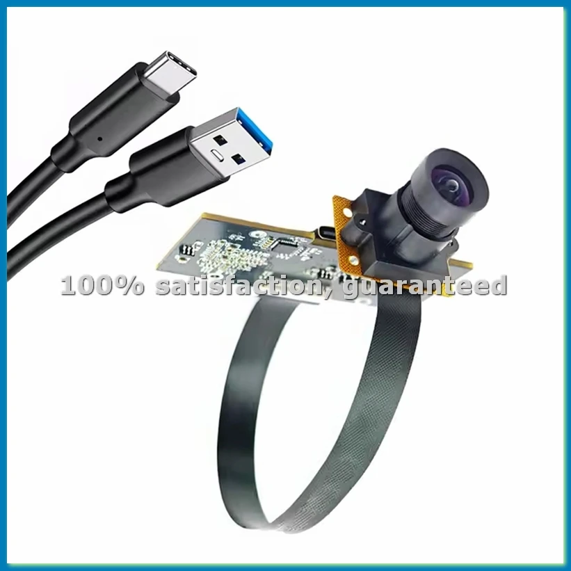 

3840H X 2160V 4K 8MP HD 1/2-Inch OS08A10 USB3.0 Type-C Camera Module FF 93° MJPEG,YUV2,H264 ,H265 for Face Recognition-A51M