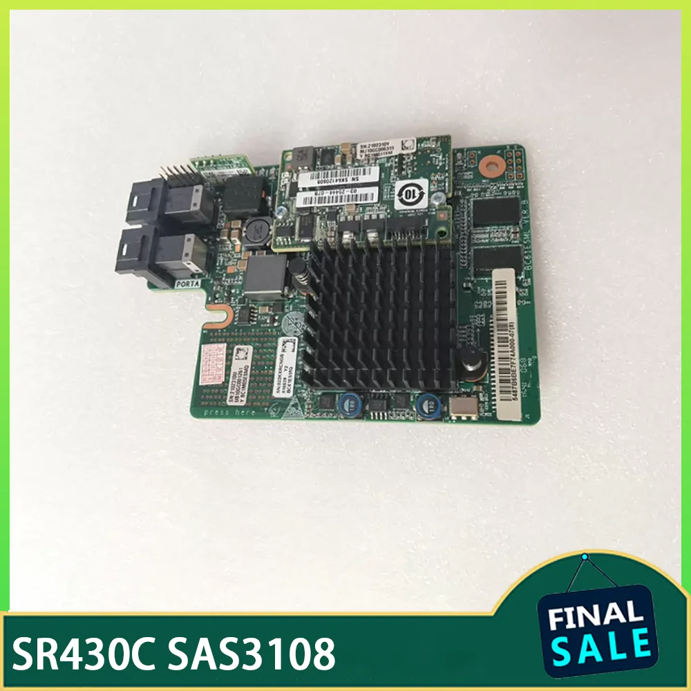 Array card panel 1G cache SR430C SAS3108