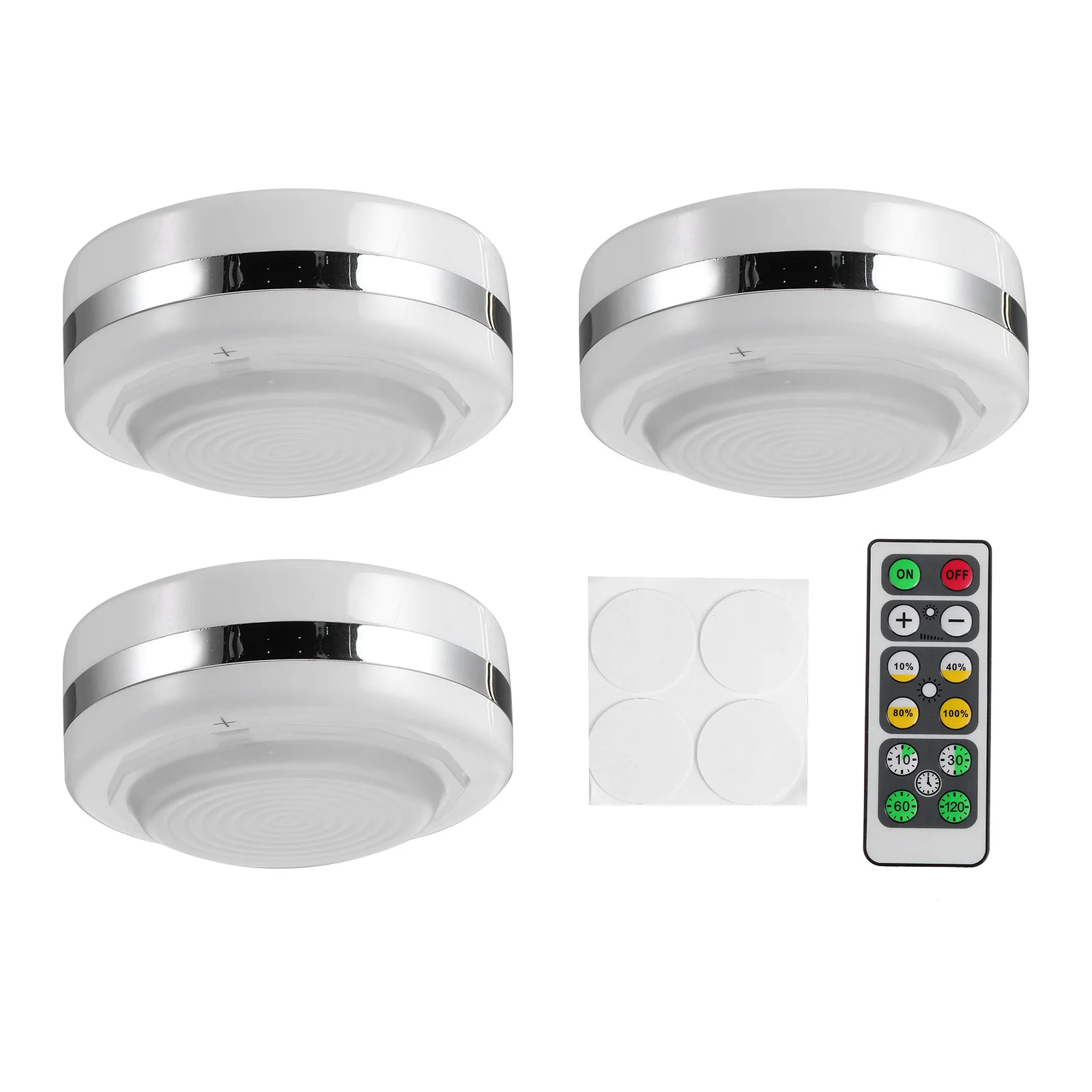 

1Set Rgb Night Lamp LED Atmosphere Light with Remote Control No Installation Required for Cabinet Bedroom Nightstand Decorative