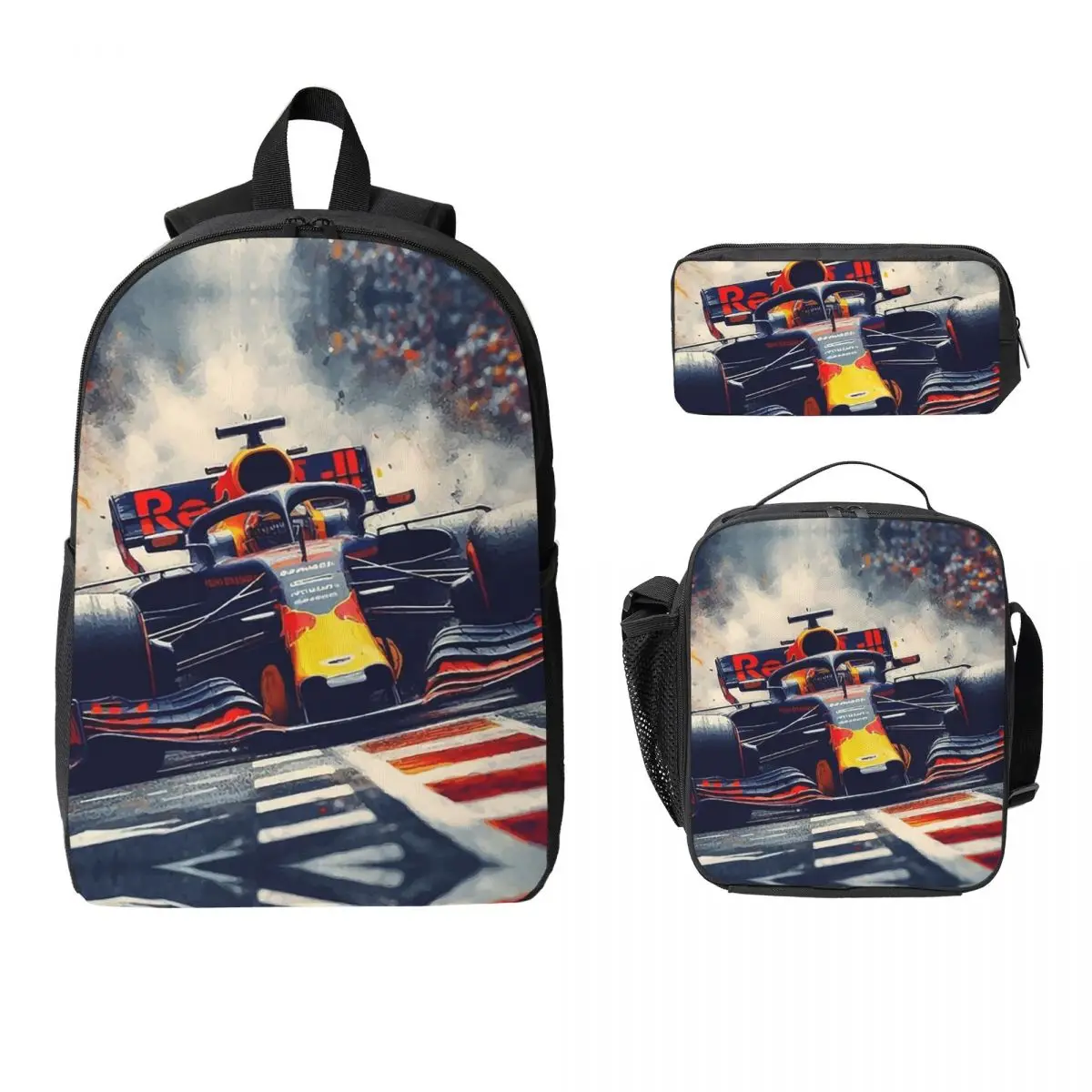 

Max_The Flying Dutchman - Рюкзак Digital Art BookBag Школьная сумка Компьютерные сумки на плечо Изолированная сумка для обеда 3 шт. Пенал