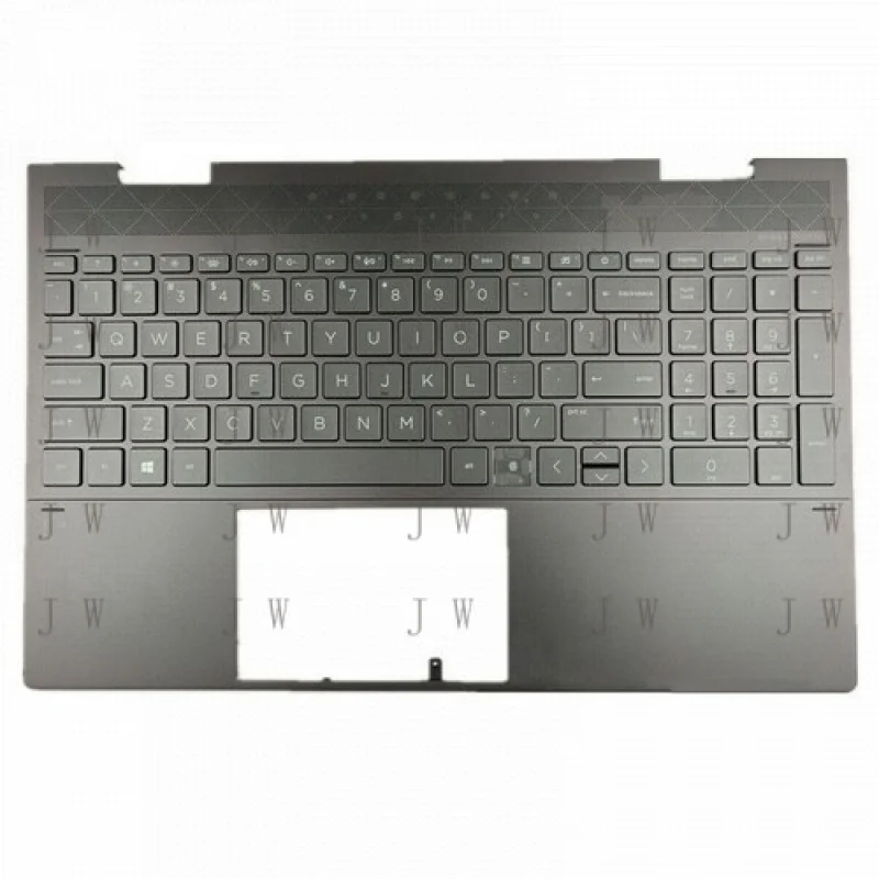 

DDZ New For HP ENVY X360 15-EE 15-ED 15M-EE Palmrest Top Case with Backlit Keyboard