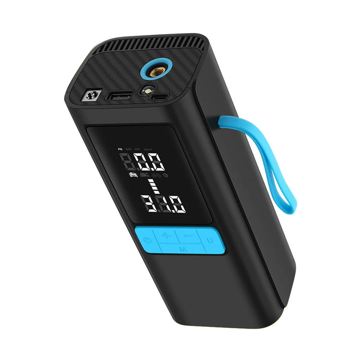 AA98 Tire Repair Tool Wireless Car Air Pump Compressor 12v Portable Air Pump for Car Motorcycle Tires Portable Tire Air Pump