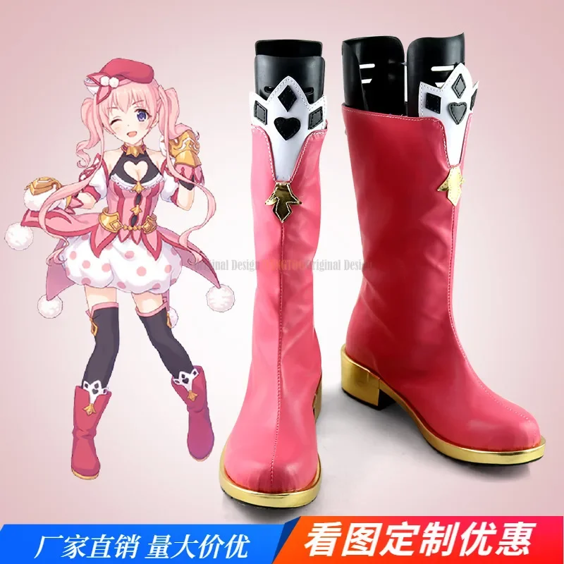 Princess Connect! Re:Dive  Mayumiya Tsumugi  Anime Characters Shoe Cosplay Shoes Boots Party Costume Prop