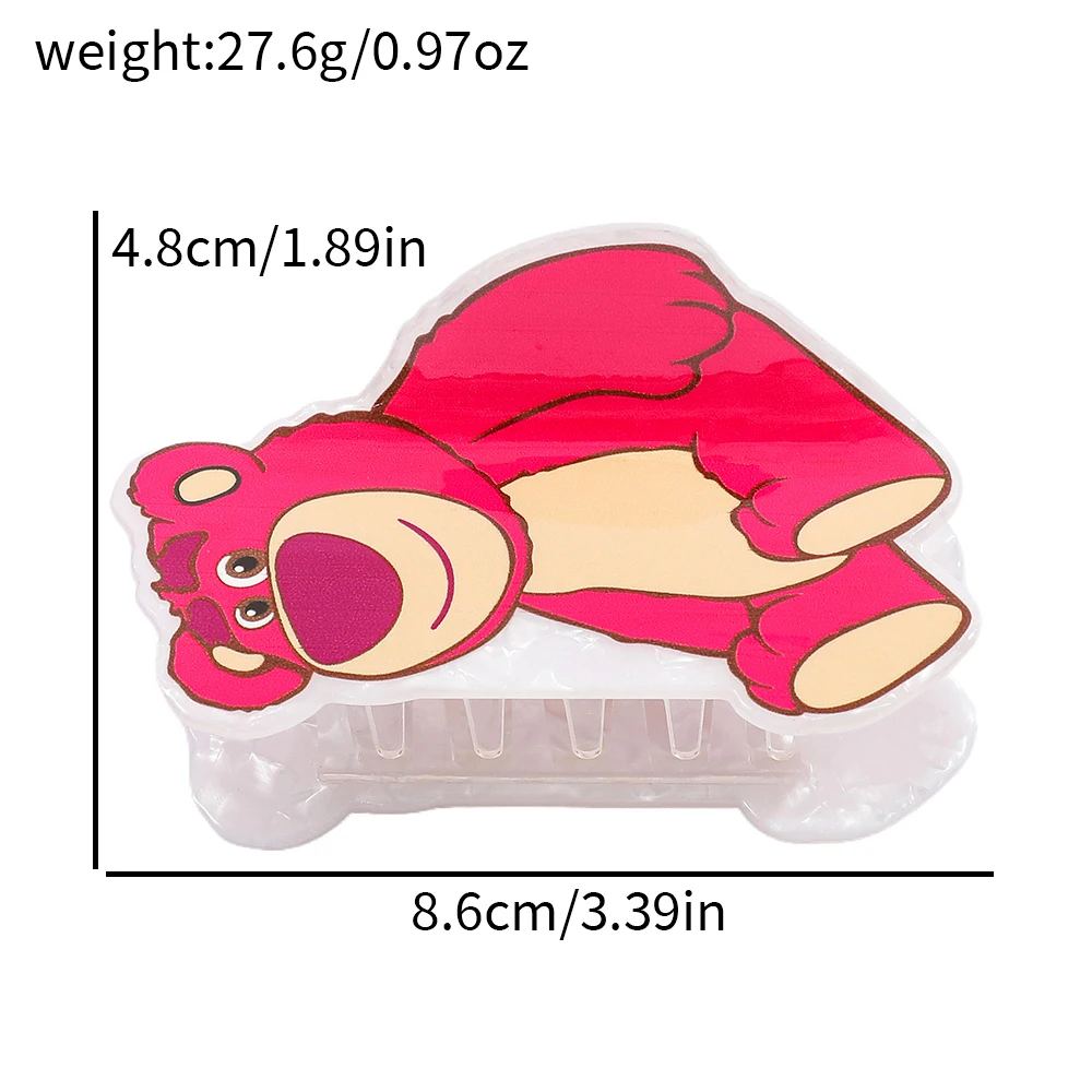 قطعة واحدة/5 قطع من مخلب شعر ديزني ويني ذا بوه، إكسسوار شعر متعدد الوظائف #4