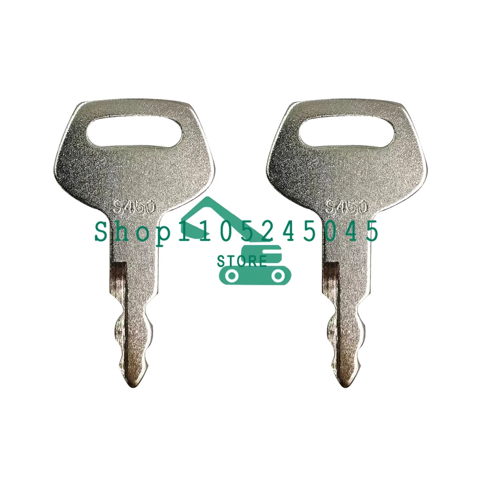 

50 шт. ключей зажигания S450 для экскаваторов Case JS Linkbelt Sumitomo, запчасти 150979A1