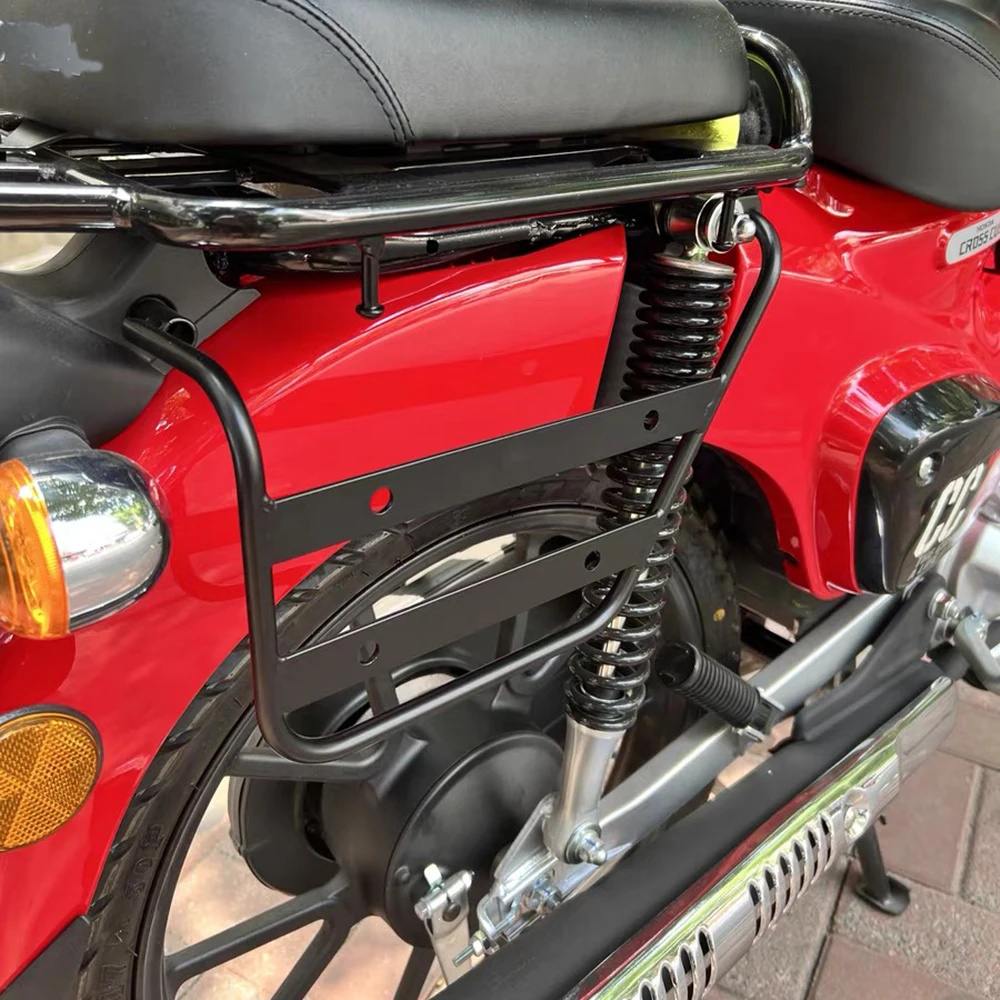 رف أمتعة لهوندا الصليب شبل CC110 حقيبة حامل رف أمتعة تصاعد قوس الرجعية دراجة نارية مكافحة فرك الملحقات CC 110