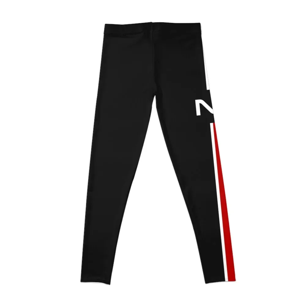 N7 emblem, Mass Effect Leggings active wear for fitness gym's sportswear Womens Leggings image 2