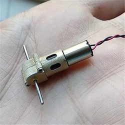 1: 1 Precision Gearbox 6MM Reduction Motor 1/87 1/72 Static Modification Dynamic Wave Box DIY Model Ship Vehicle Track Electric