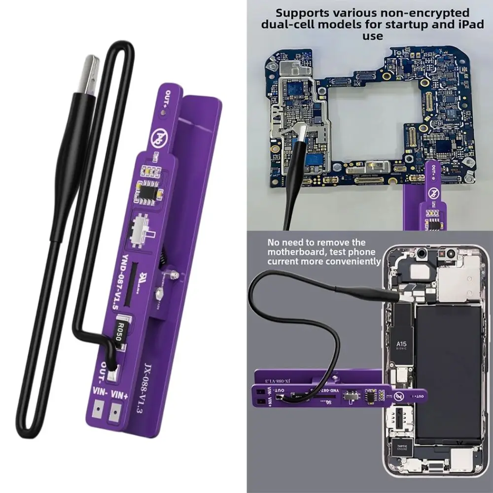 Unencrypted Phone M191 Power on Clip Universal One Click Power Mobile Phone Switch Clip Current Detection with Indicator Light