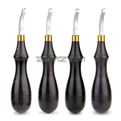 Leather Edge Skiving Beveler Tools, Wide Leather Craft, Beveler Tool Kit, Leather Edge Trimmer for Wristbands, Belts biselador