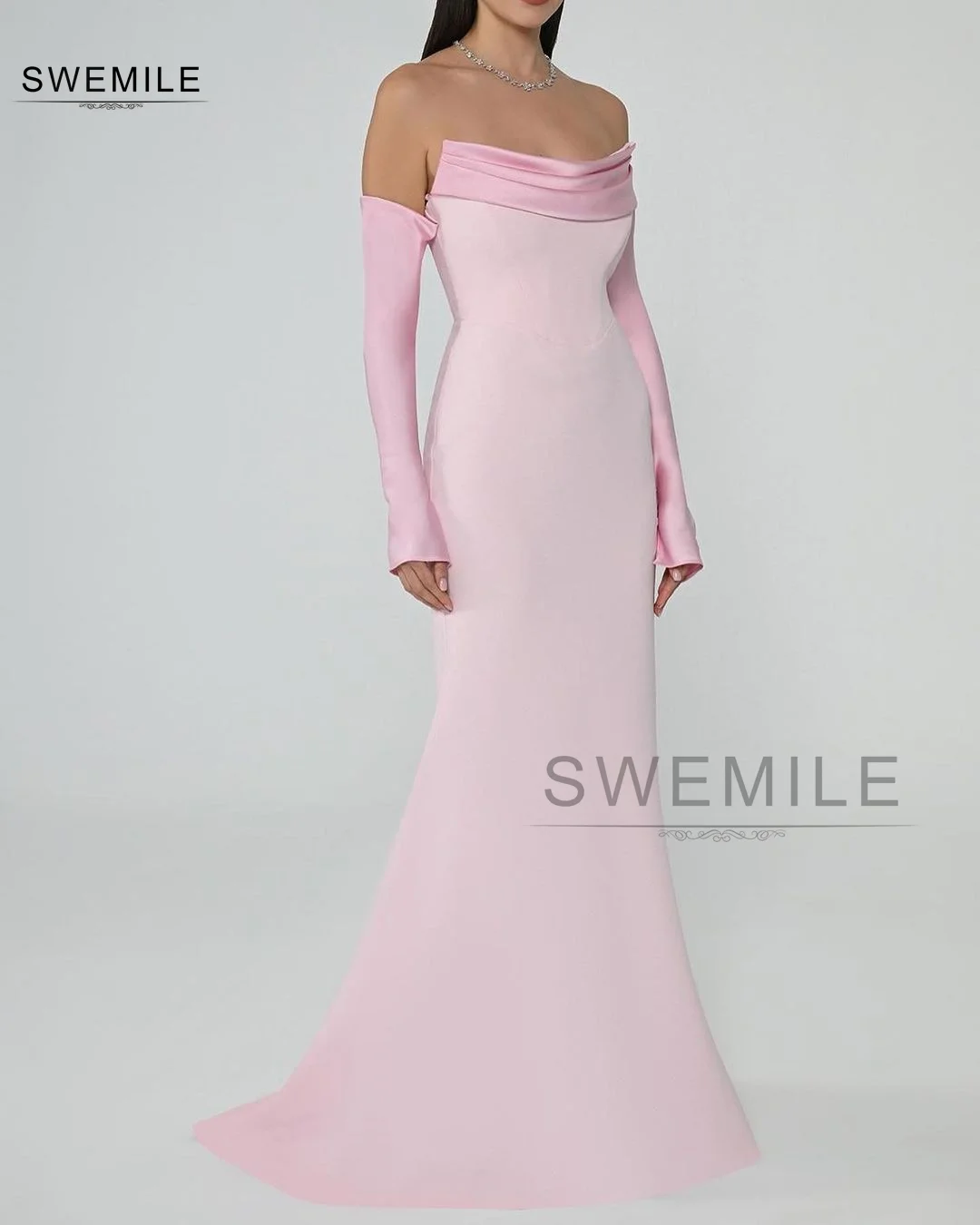 Pink Long Dress Wedding Party Dress Prom Dresses Evening Dresses Dresses For Special Events Party Dresses Strapless