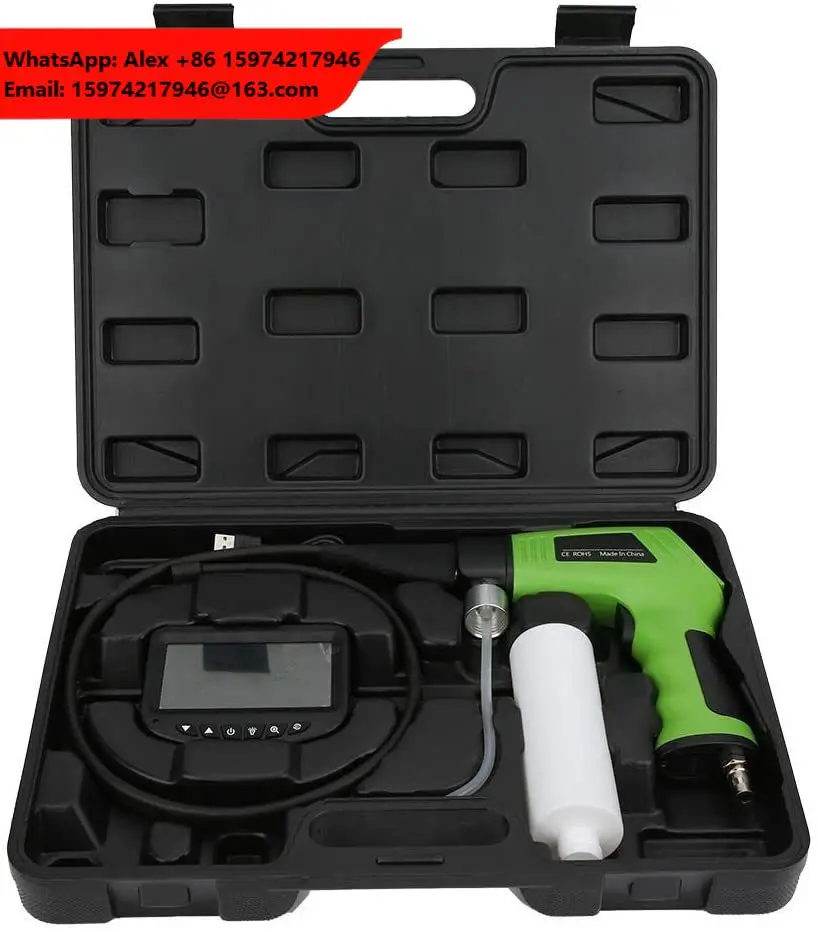 Car Air Conditioner Cleaning Gun LCD Visual Cleaning Gun Pipe Endoscope Evaporation Box Pipeline Inspection Camera LCD Display