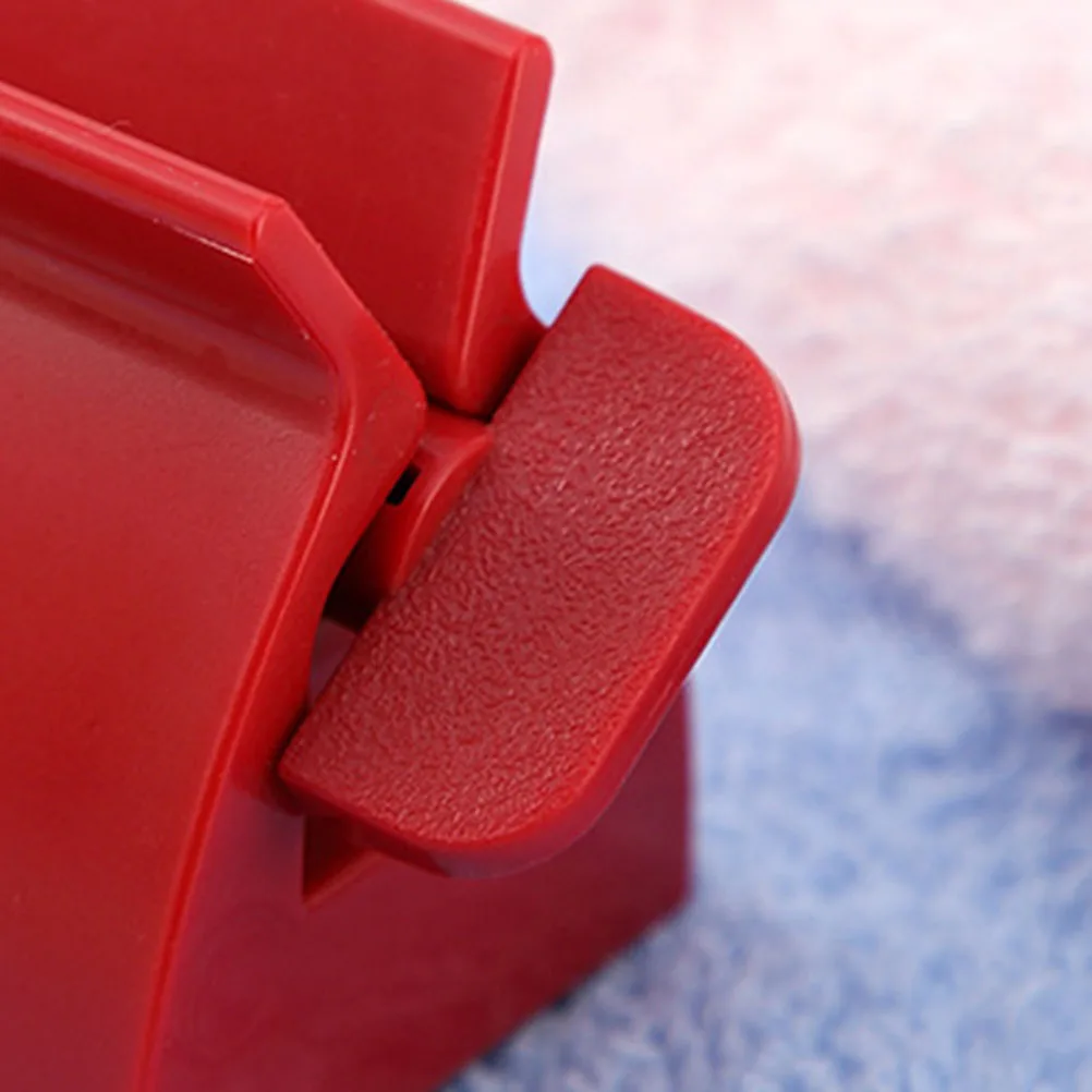 

Automatic Toothpaste Squeezer Dispenser Rolling Tube Holder Stand For Cosmetics Lotions Creams High Quality Plastic Easy