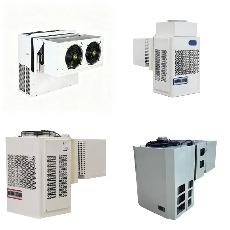 for Walking Cooler Support Integrated Refrigeration Device Energy Saving All in One Air Cooled Cooler Motor Fully Enclosed