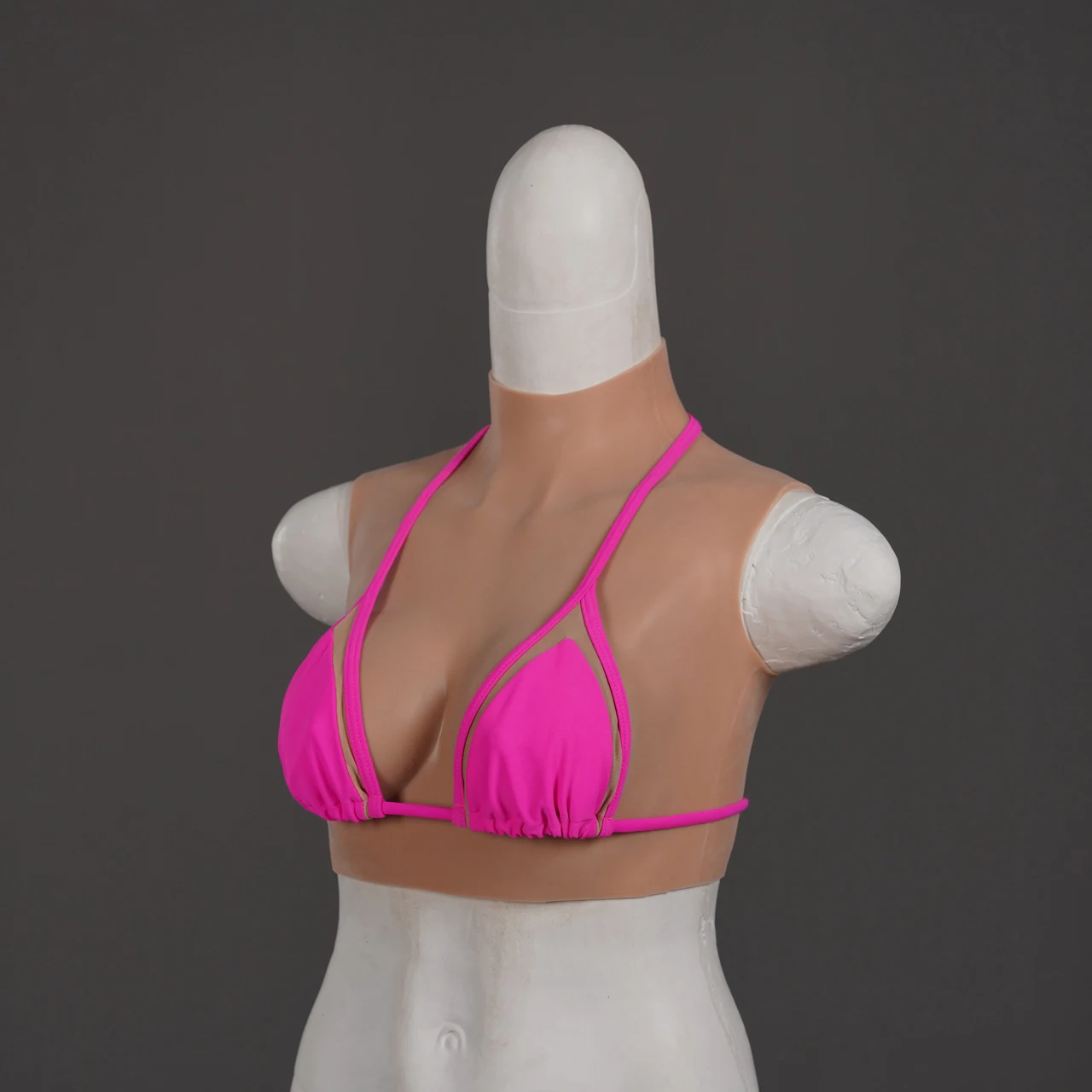Short-Style Silicone Breast Forms Ideal for Cross-dressing Cosplay Influencers and Live Streamers