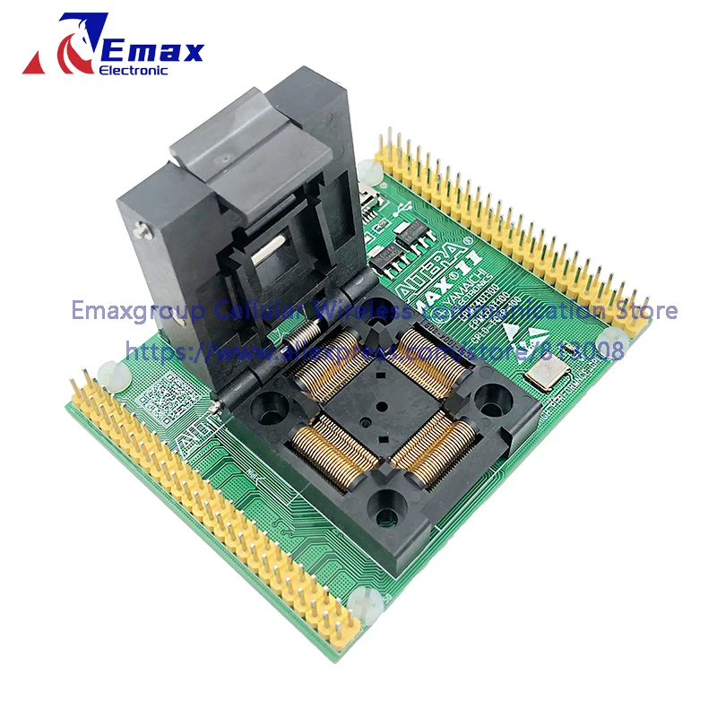 Imagem -06 - Burn-in Socket Gold Chapeamento ic Teste Banco de Teste de Soquete de Assento Epm240t100 Xc95144 Tqfp100