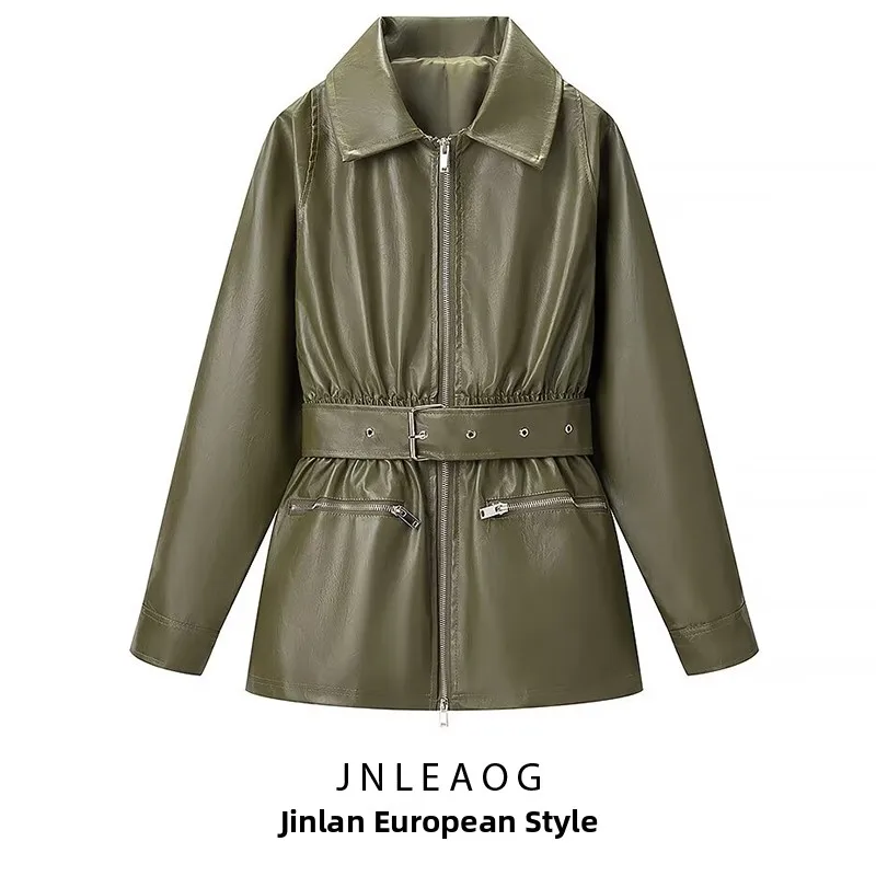 ceinture-elastique-verte-tendance-pour-femme-veste-en-cuir-jnleaog-nouveau-style-automne-design-polyvalent-poche-coupe-vent-pour-le-quotidien