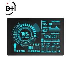 Placa de desarrollo lcd hmi, actualización WT32-SC01 plus, 16MB, esp32, con pantalla táctil lcd IPS de 3,5