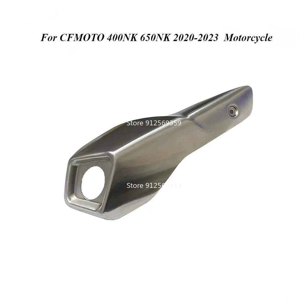 For CFMOTO 400NK 650NK 2020-2023 CF450NK CF650NK Motorcycle Exhaust Pipe Muffler Protective Cover Deco Guard