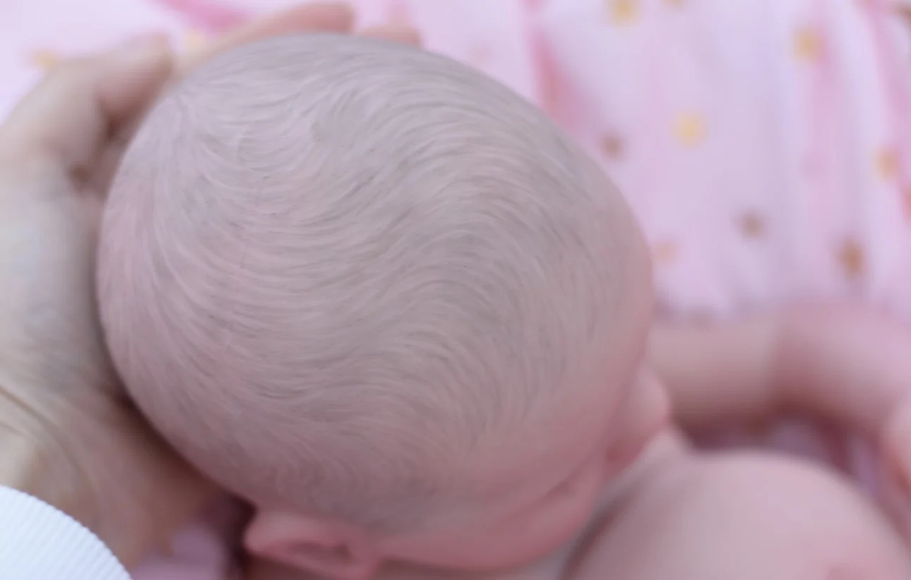 18 pouces peut ouvrir la bouche Silicone Reborn poupée fille Sam Bebe nouveau-né bébé poupée 3D peint cheveux Bebe nouveau-né bébé fille