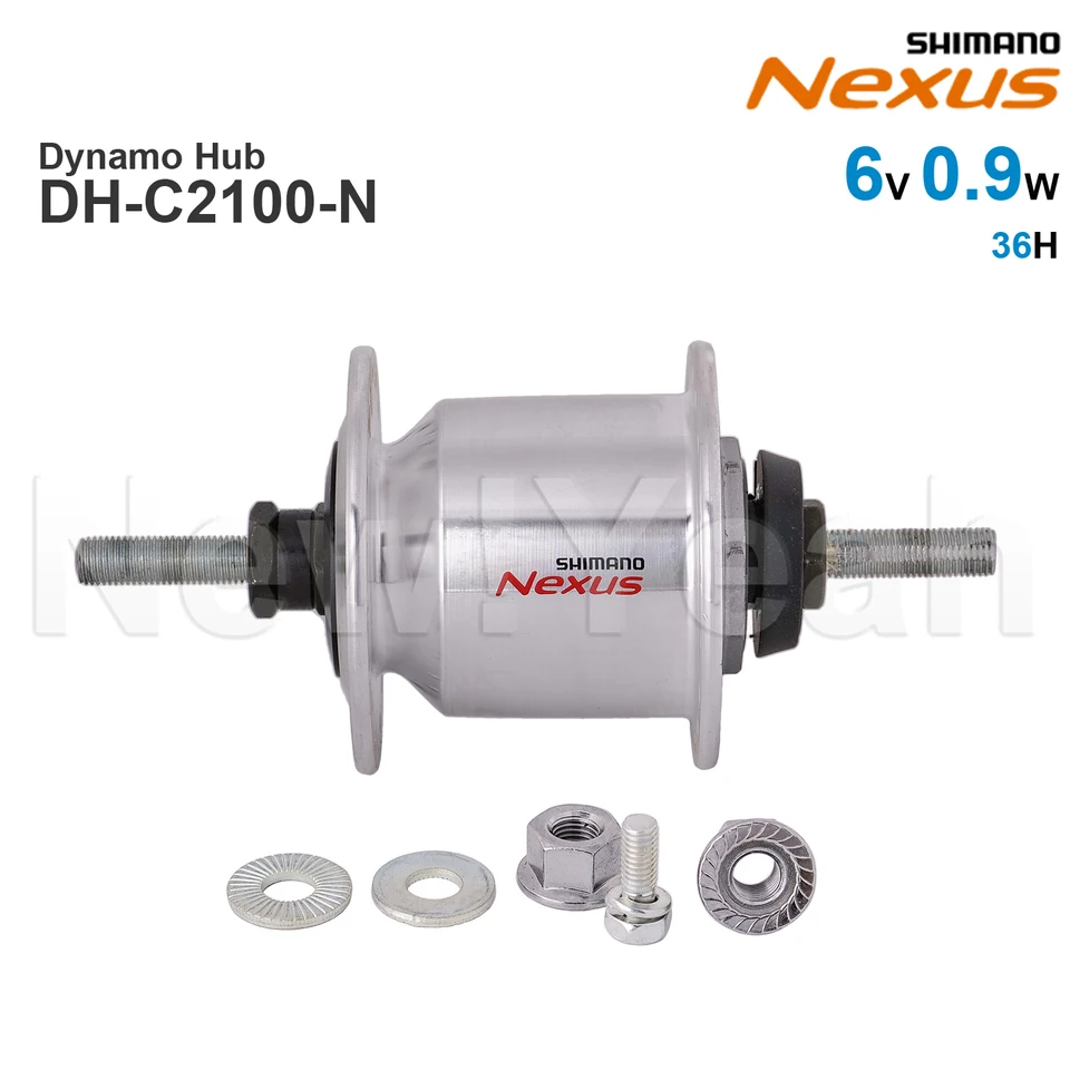 SHIMANO NEXUS Hub Dynamo DH-C2100-N 6V 0.9W Front Light LP-X101
